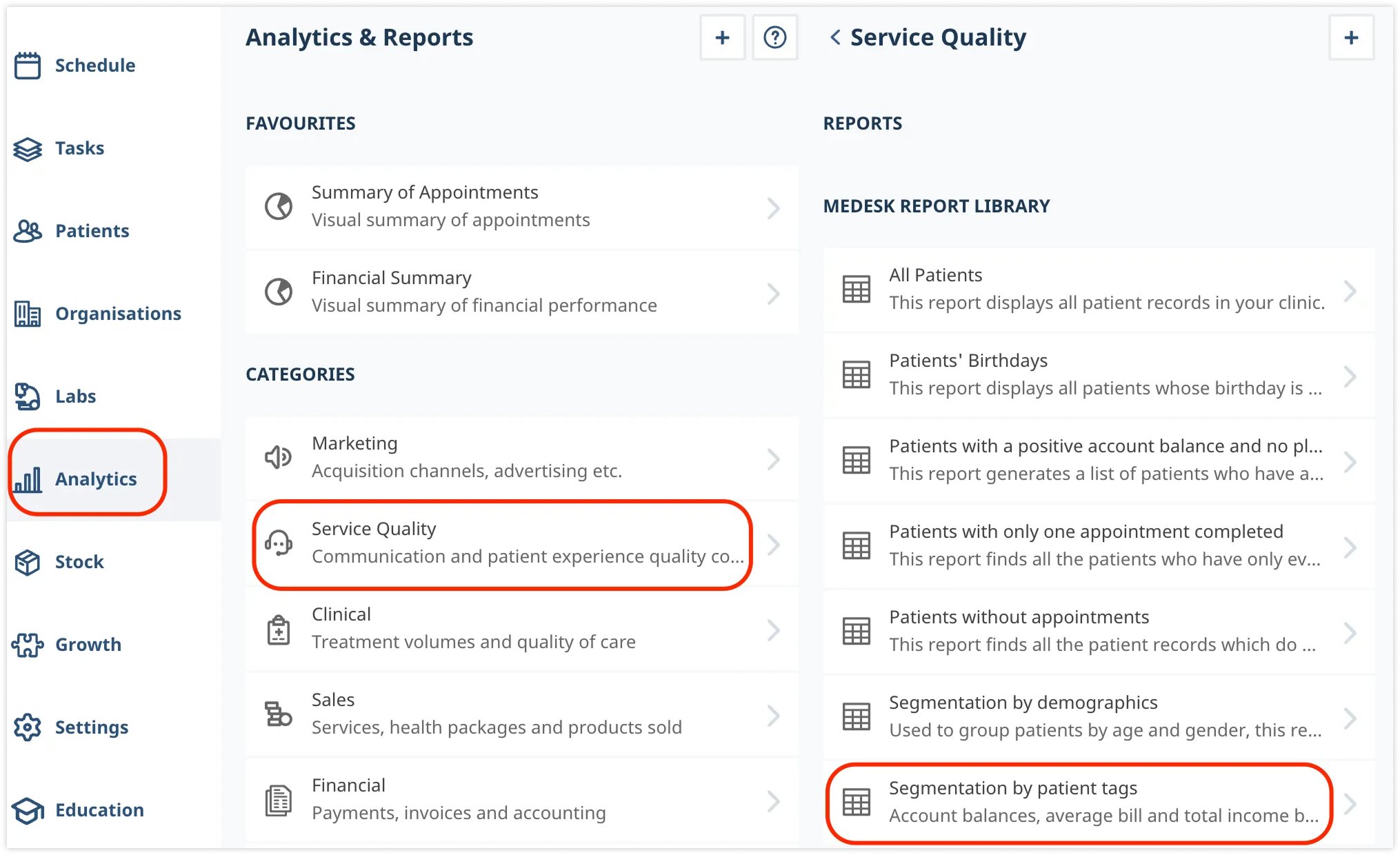 medesk-service-quality
